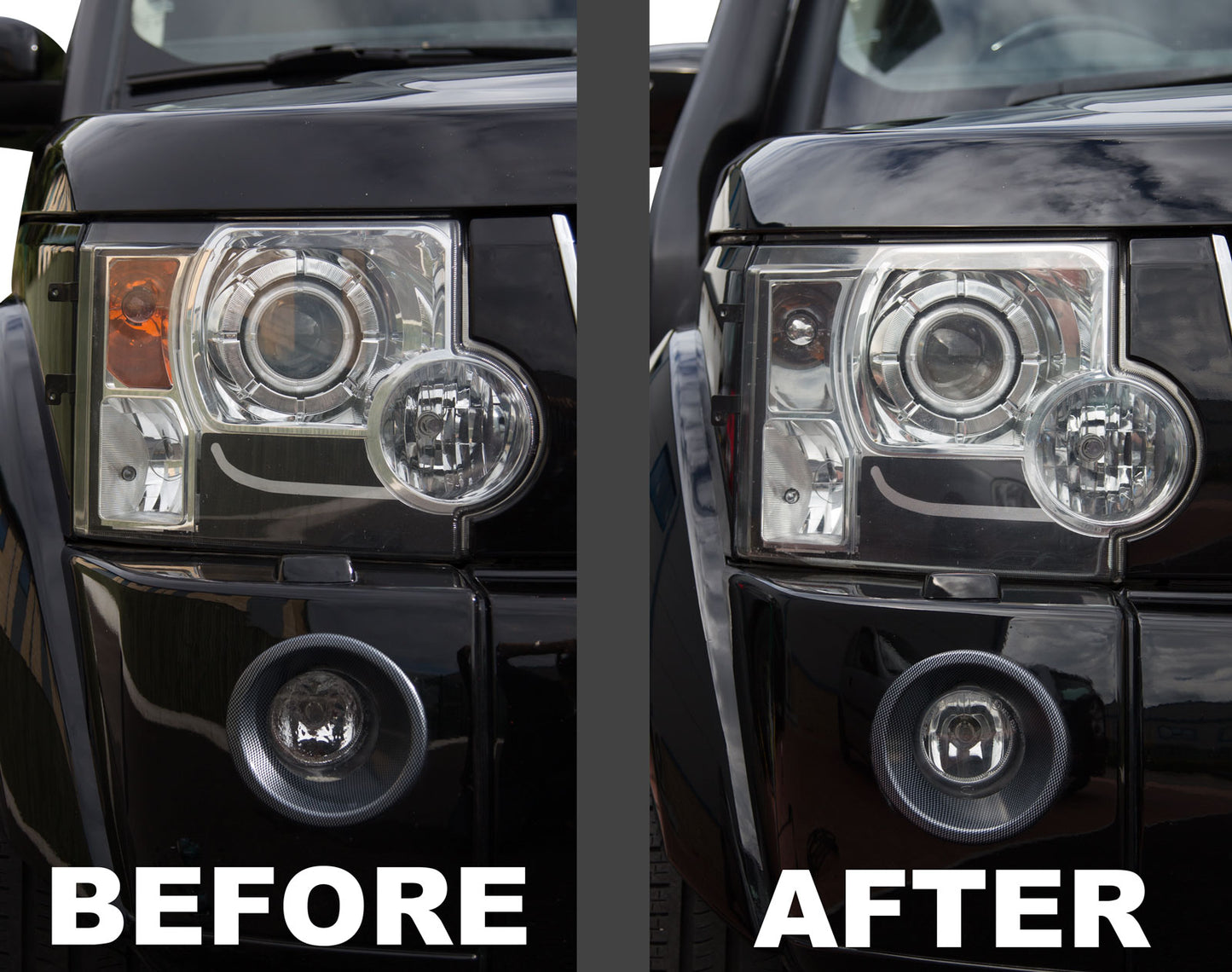 Pair of chrome / orange 3156 indicator bulbs for Land Rover Discovery 3