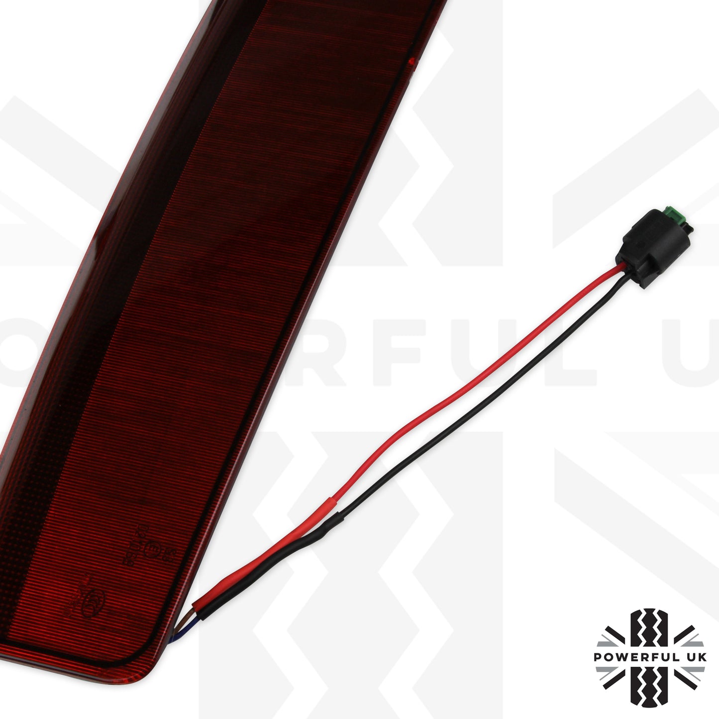 Rear Spoiler Brake Light Assembly - Aftermarket - Red - for Range Rover Sport 2005-09