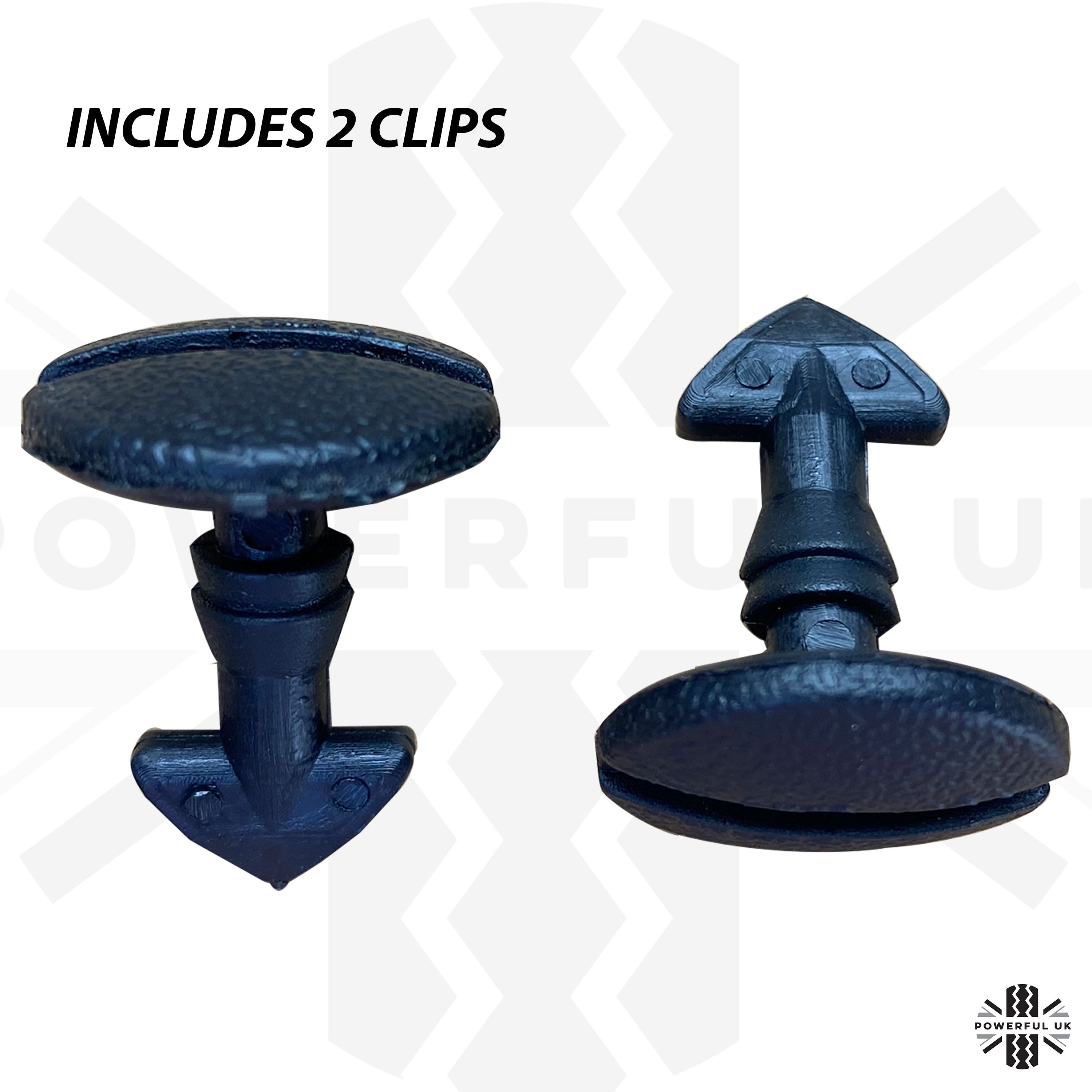 Land Rover LR3 LR4 Rear Bumper Towing Hook Cover Trim Cap – XUKEY DPO500011PCL – Black Plastic