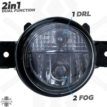 Dual Function Fog/DRL Light - RIGHT - (Dual Function) for Nissan Navara NP300