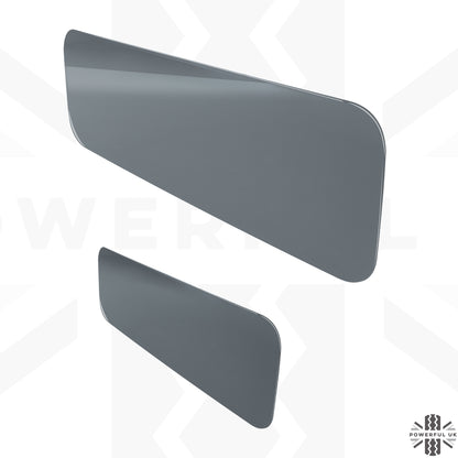 Spare Wheel Delete Cover Set for Land Rover Defender L663 - Eiger Grey