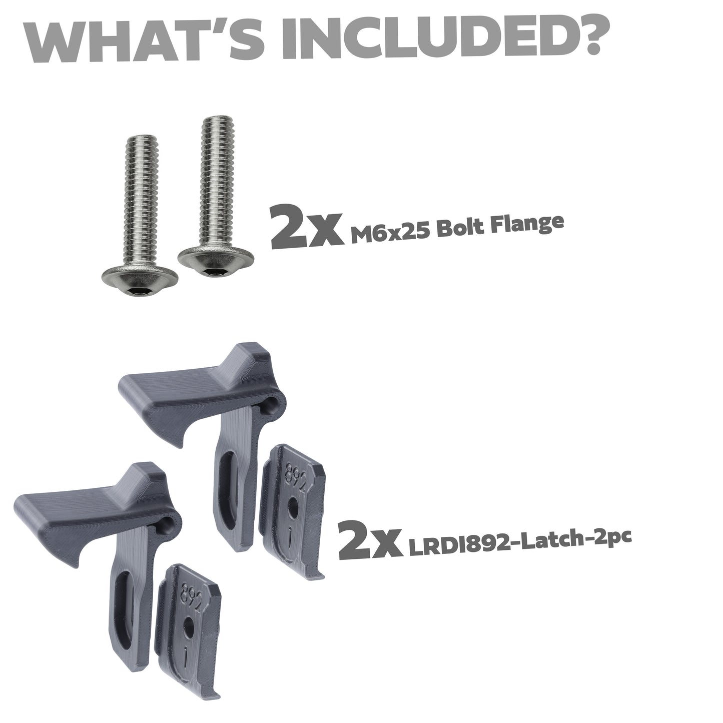 Easy-Latch Retrofit Kit for LRDI892 Picnic Table
