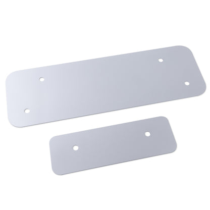 Spare Wheel Delete Kit for Land Rover Defender L663 (Aluminium Panel/Exposed Bolts) - White