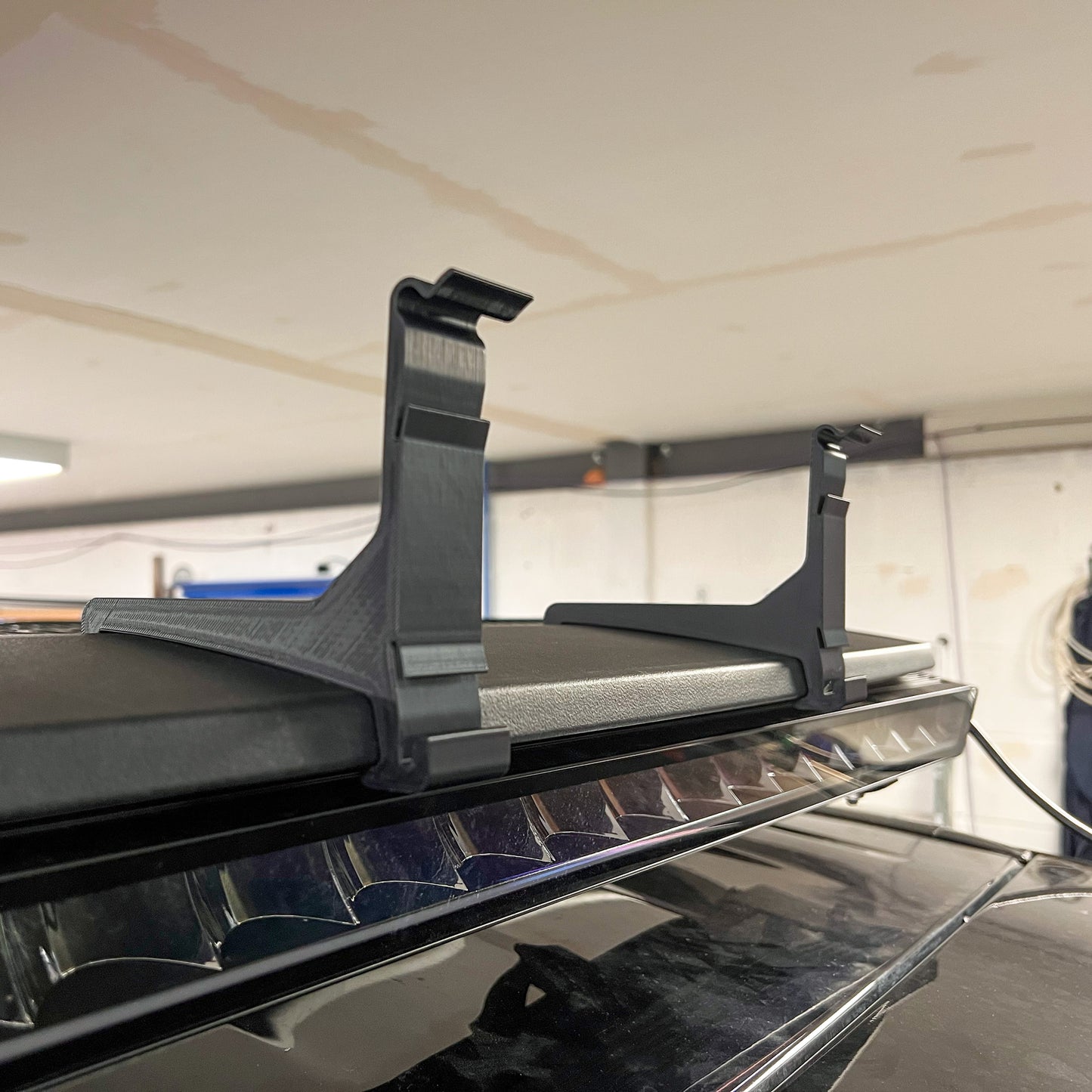 Number Plate Mount for Expedition Roof Rack for Land Rover Defender L663 - Type A - High/Clip-on Type