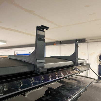 Number Plate Mount for Expedition Roof Rack for Land Rover Defender L663 - Type A - High/Clip-on Type