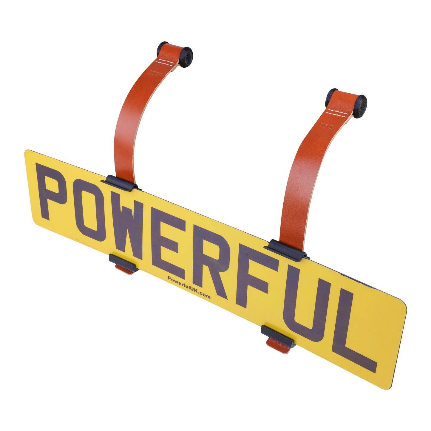 2x Toggle Mount Number Plate Holders - Standard UK Plate