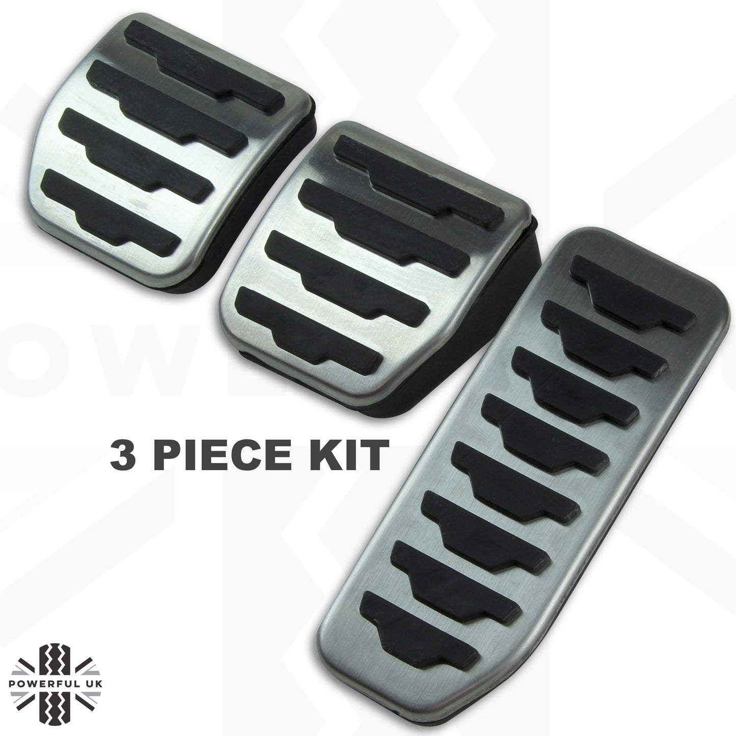 Dynamic Sport Alloy Foot Pedal kit 3pc for Land Rover Freelander 2 MANUAL