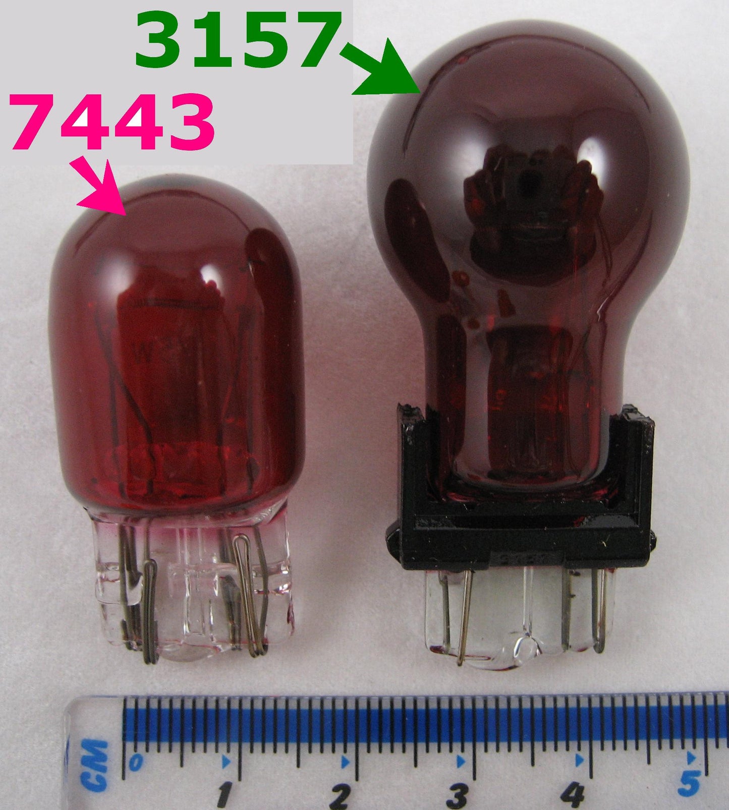 T20 Wedge Bulb RED (7443)