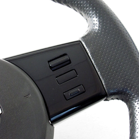 Steering Wheel Switch Right ( 3 switches ) - Black Piano - for Nissan Navara D40