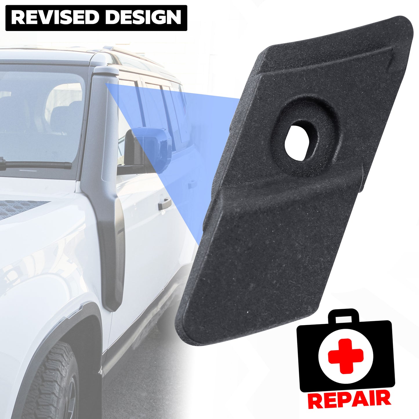 Snorkel Repair Bracket (Heavy Duty) 3D Printed for Land Rover Defender L663