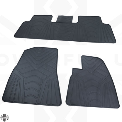 Rubber Floor Mat Set - RHD - for Tesla Model 3