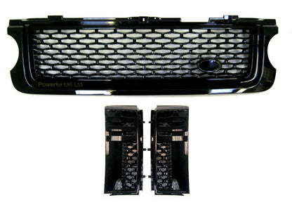 Grille+Vents "Autobiography Style" for Range Rover L322 2010+ - Black