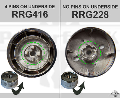 Rotary Gear Selector - Black for Jaguar XF