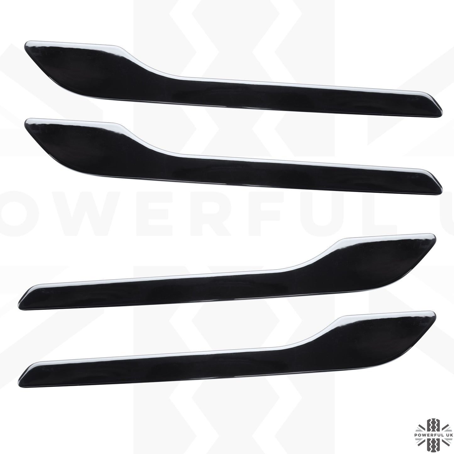 Exterior Door Handle Cover Set (4pc) in Gloss Black for Tesla Model 3