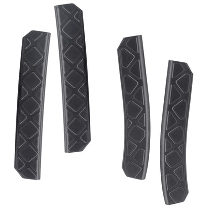 4pc Door Edge Protection Strips for Land Rover Defender L663 110/130 - Chequer Pattern