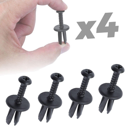 4x Clips for Front Grille (Plastic Screw Rivet type) for Range Rover L405