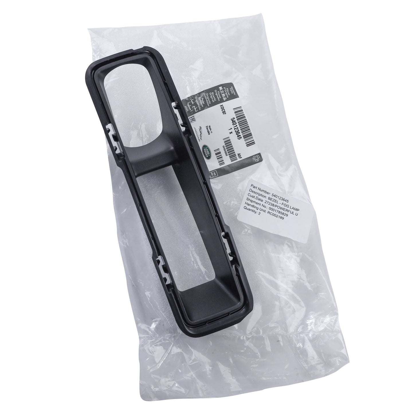 Fog Bezel Insert 'Fog & Cooling Holes' for Land Rover Defender L663 2026 - Genuine(New)