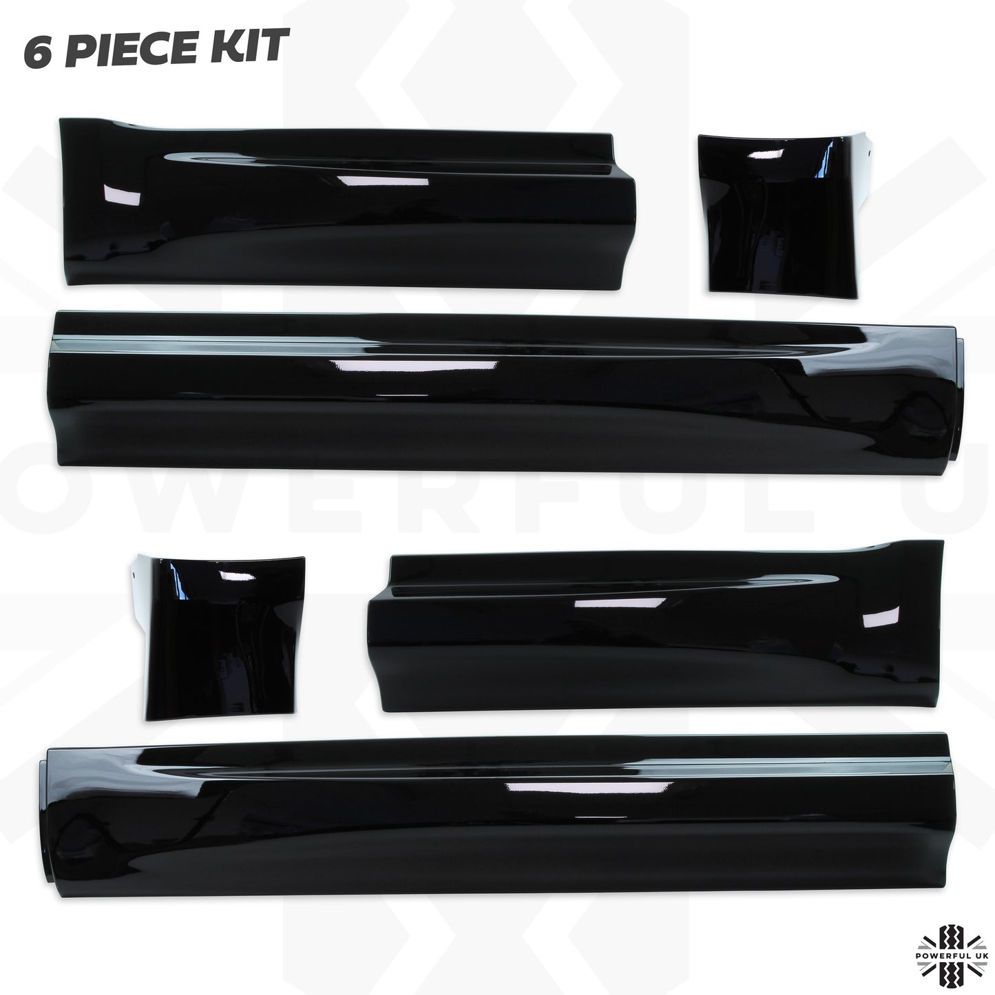 Lower Door Mouldings for Range Rover Sport L494 - Gloss Black