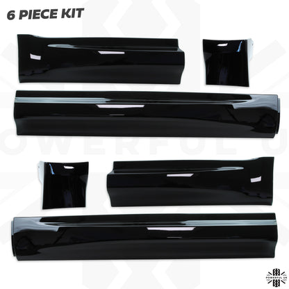 Lower Door Mouldings for Range Rover Sport L494 - Gloss Black