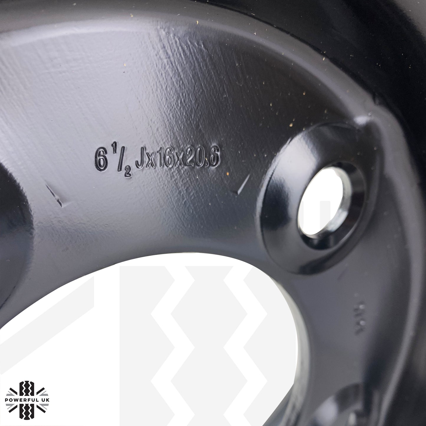 16" Heavy Duty Steel Wheel -Primer - for Classic Land Rover Defender