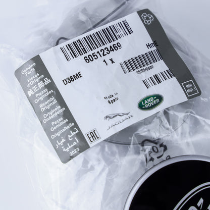 Genuine 5x ALL BLACK Alloy Wheel Centre caps for Land Rover Defender L663