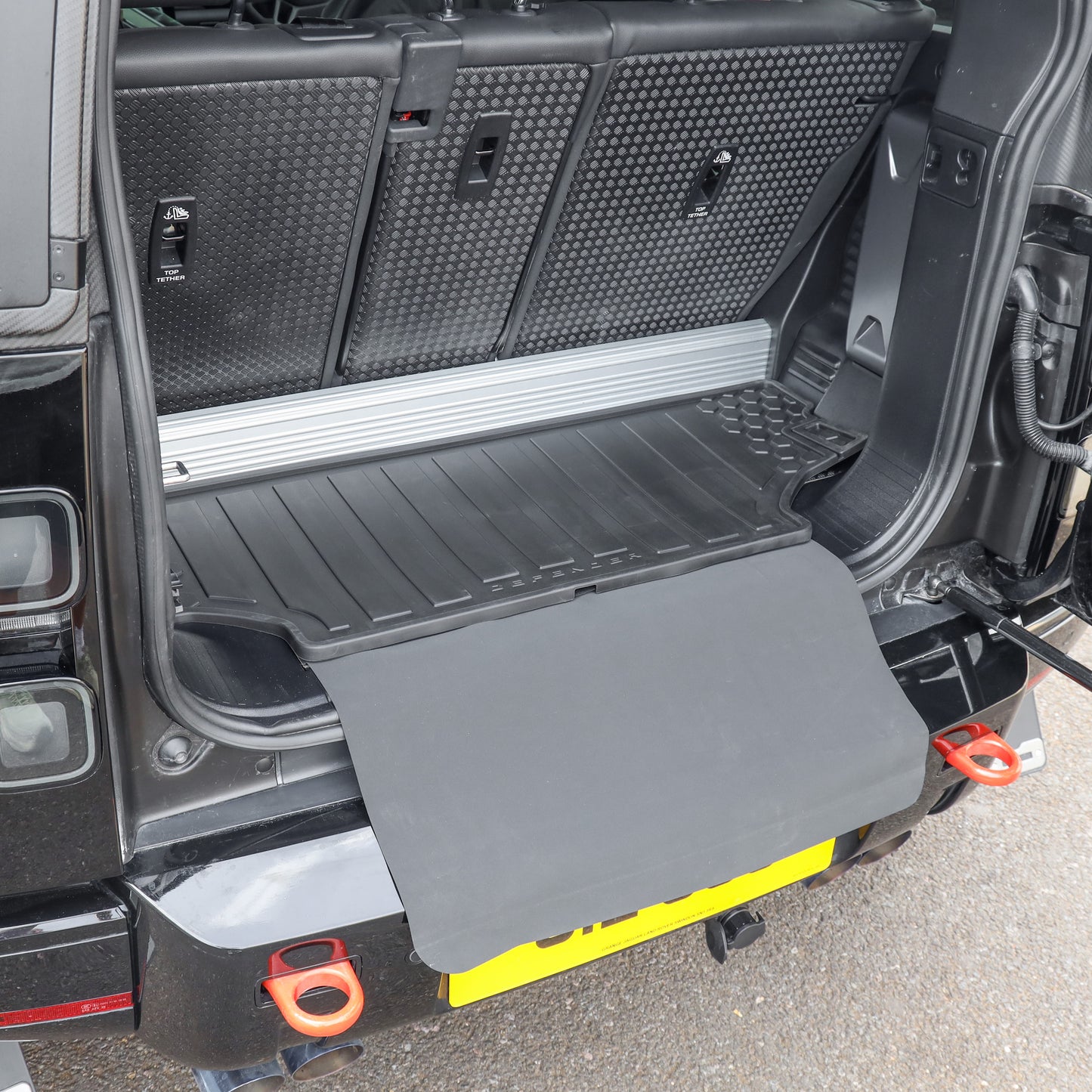 Rubber Boot Mat (Genuine) for Land Rover Defender L663 (90 models)