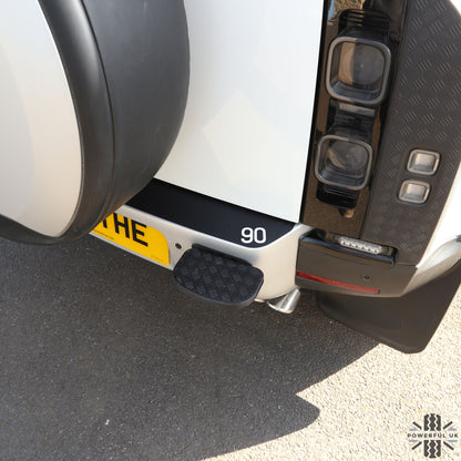 Rear Bumper Protection Decal for Land Rover Defender L663 - with 90 emblem