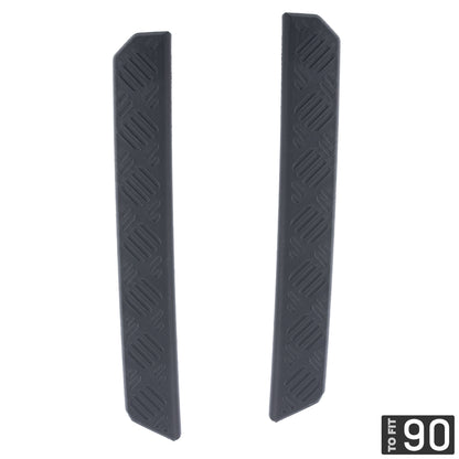 Door Edge Protection Strips for Land Rover Defender L663 90 - Chequer Pattern