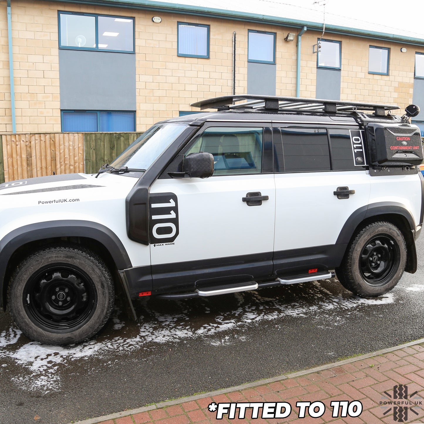 Chequer Plate Door + Tailgate Scuff Plate Kit (3pc) for Land Rover Defender L663 90 (2 door)