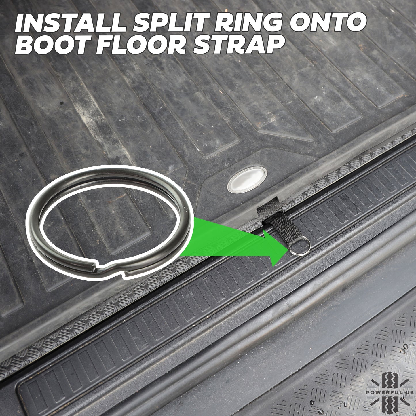 Boot Floor Retaining Clip for Land Rover Defender L663 90