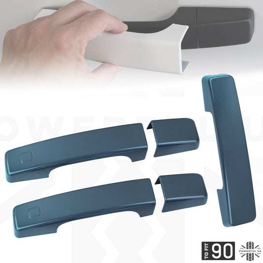 Door & Tailgate Handle Covers - Tasman Blue - for Land Rover Defender L663 (90 model)