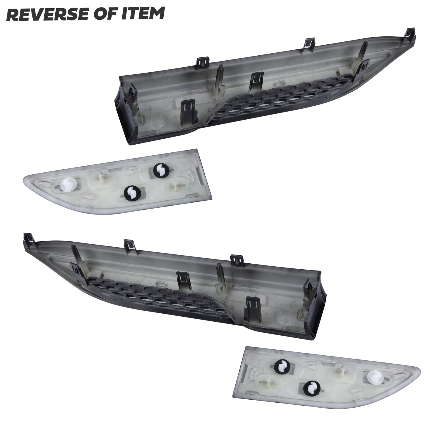 Side Vent ASSEMBLIES (4 pc kit) - Gloss Black for Range Rover Evoque