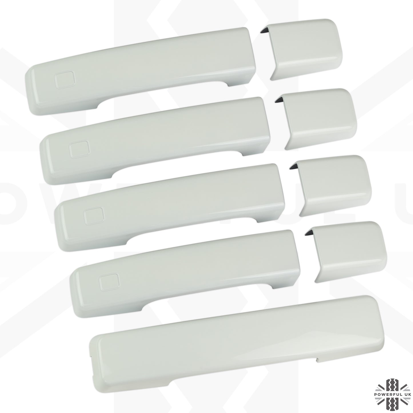 Door & Tailgate Handle Covers - Fuji White - for Land Rover Defender L663 (110/130)