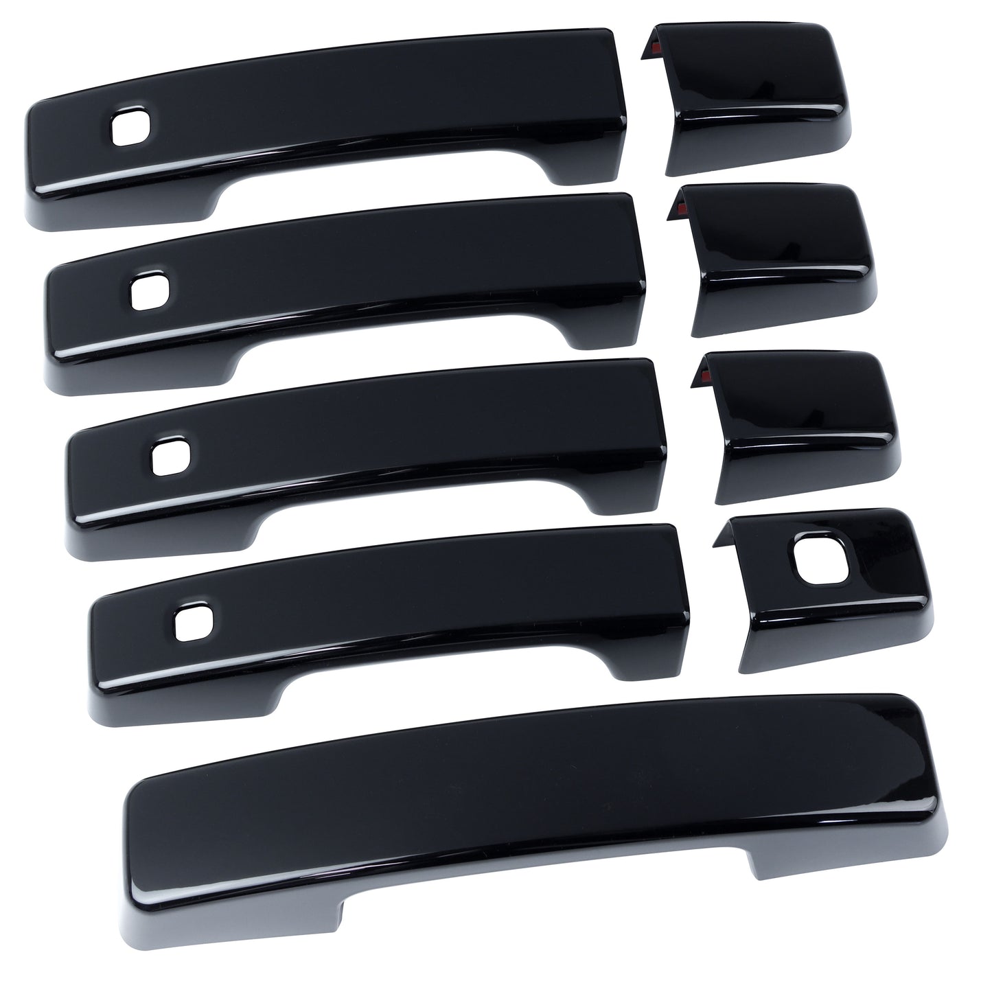 Door & Tailgate Handle Covers with Keyless - Gloss Black - for Land Rover Defender L663 (110/130)