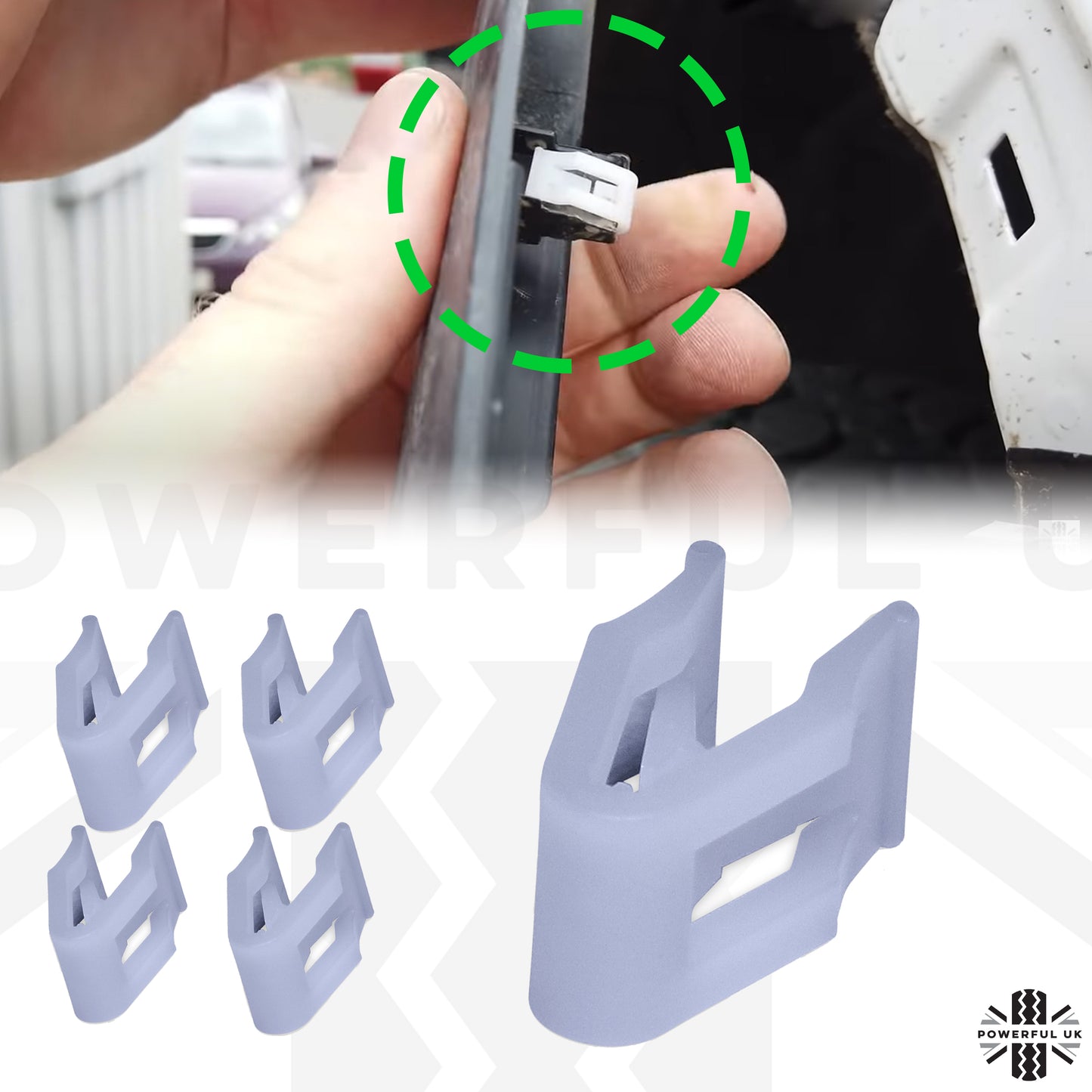 Exterior Trim Clips for Land Rover Defender L663 - 5pc