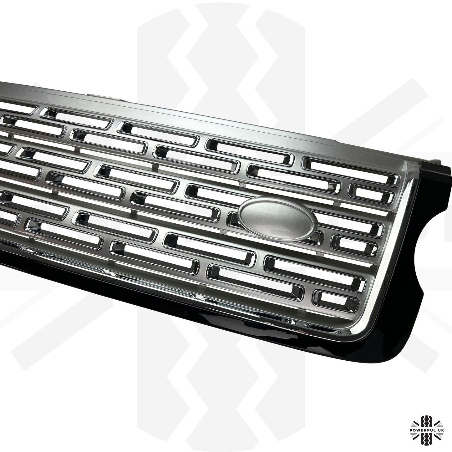 SV Autobiography Style Black/Chrome/Silver Front Grille for Range Rover L405