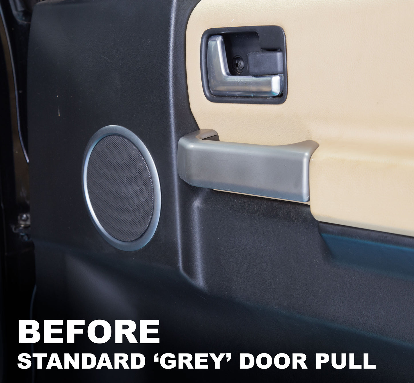 Interior Door Pull Set (4pc) - Gloss Black - for Land Rover Discovery 3