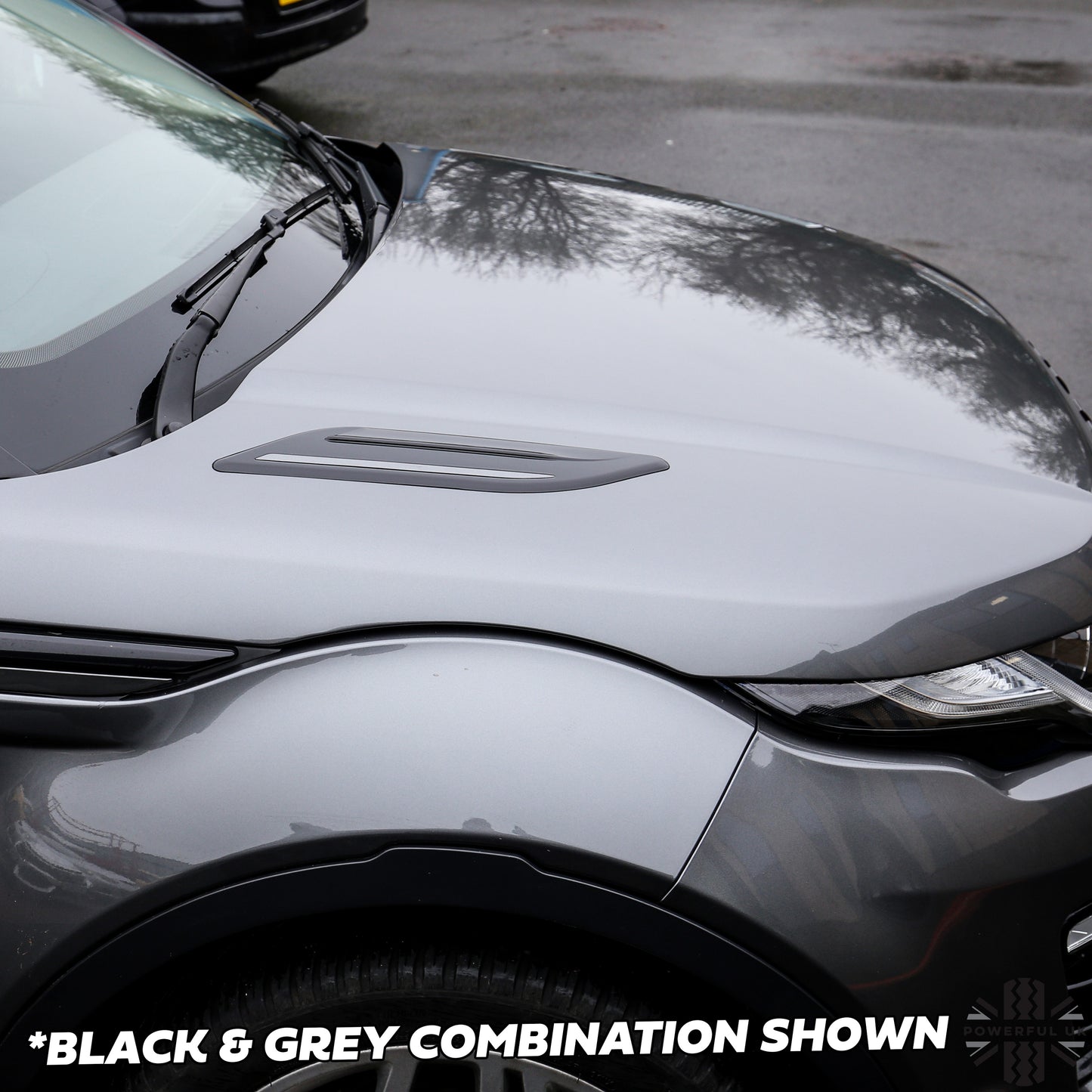 Dummy Bonnet Vents (Type 2) - 'All Gloss Black' for Range Rover Evoque