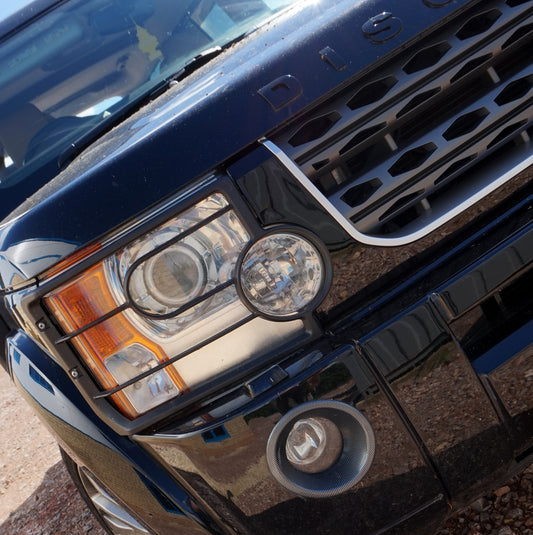 Front Grille for Land Rover Discovery 3 - Disco 4 look - Black / Silver / Grey