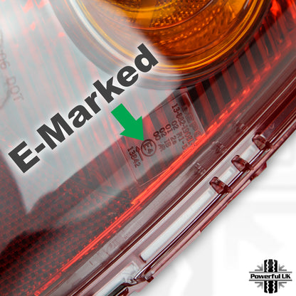 Rear Light - Right - Orange Indicator - NO Bulb Holder/Bulbs - for BMW Mini (R56/R57)