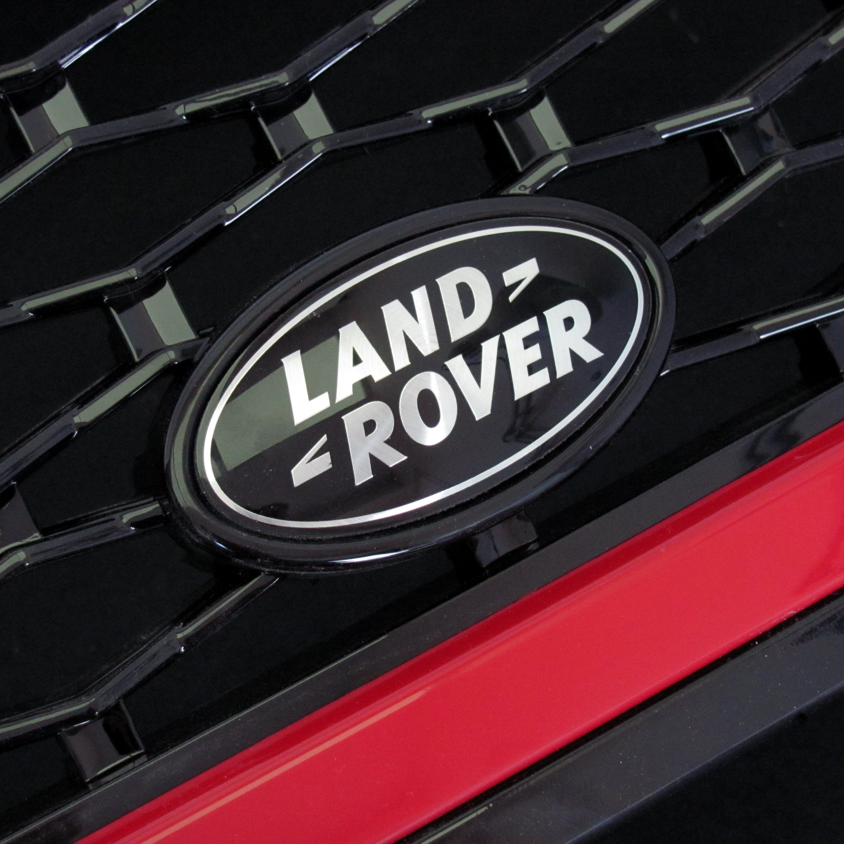 Genuine Land Rover Range Rover Grille & Boot Badge Set – Black & Silver
