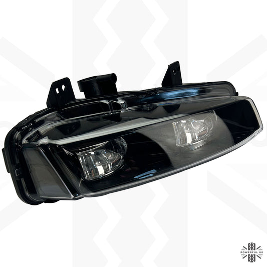 Front Bumper LED Fog Light in Black for Range Rover Evoque - Right