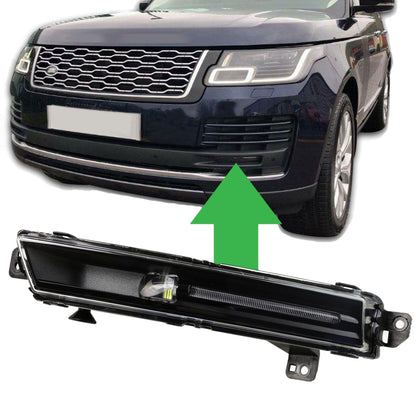 Front LED Fog Light - Black - Range Rover L405 2018 - LH