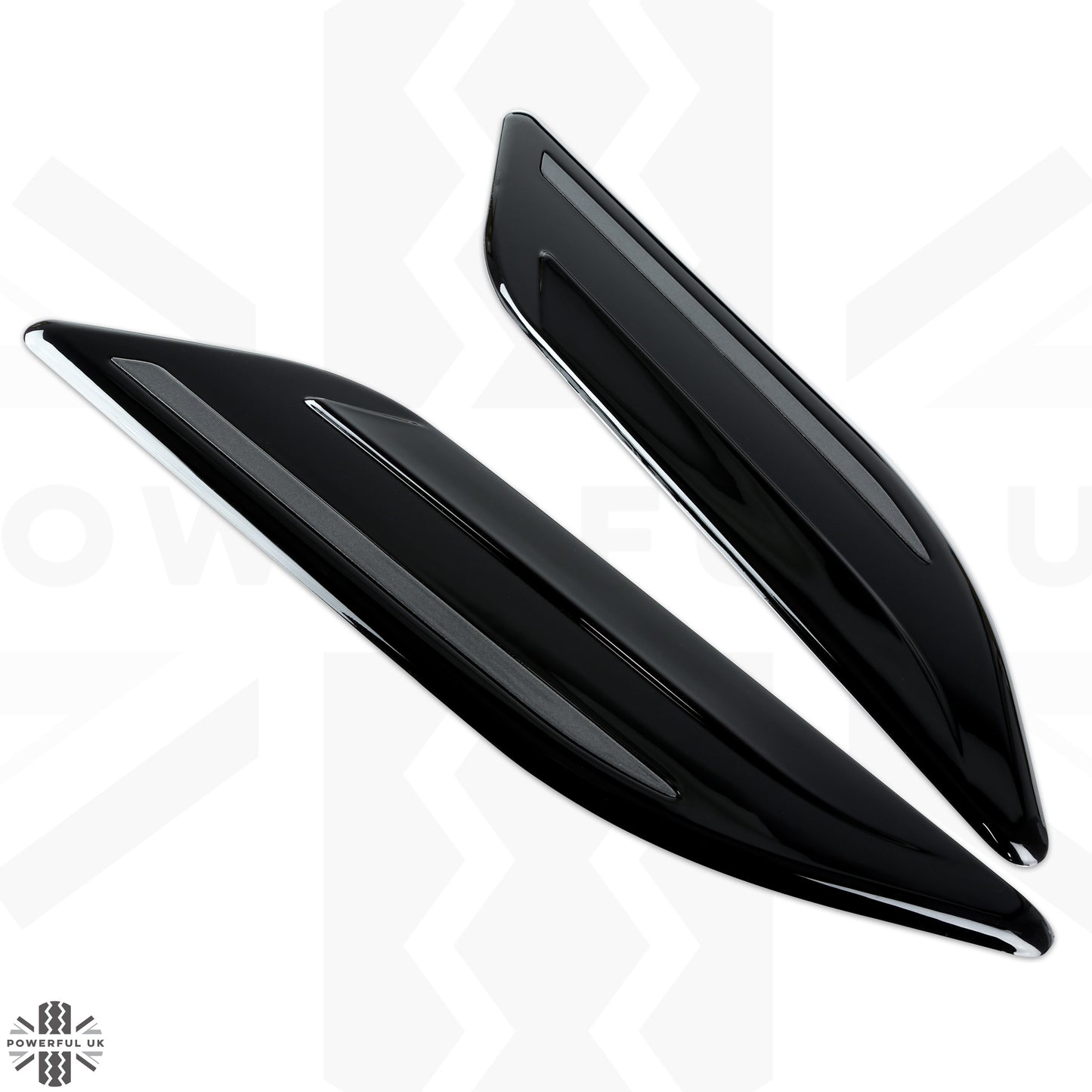 Dummy Bonnet Vents 'Black & Grey' for Range Rover Velar