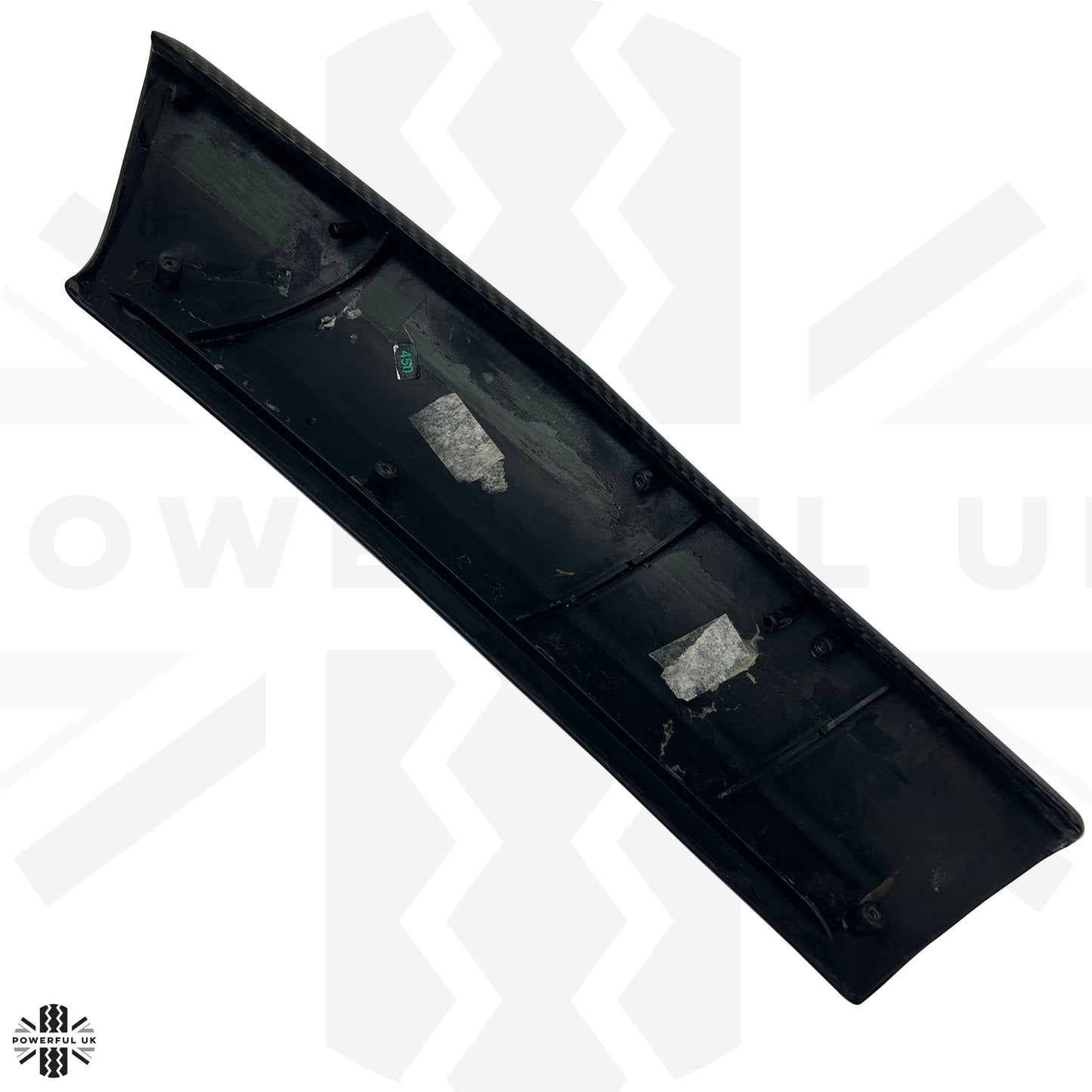 Centre Console Dash Pillars Black Carbon for Range Rover L322 - Pair