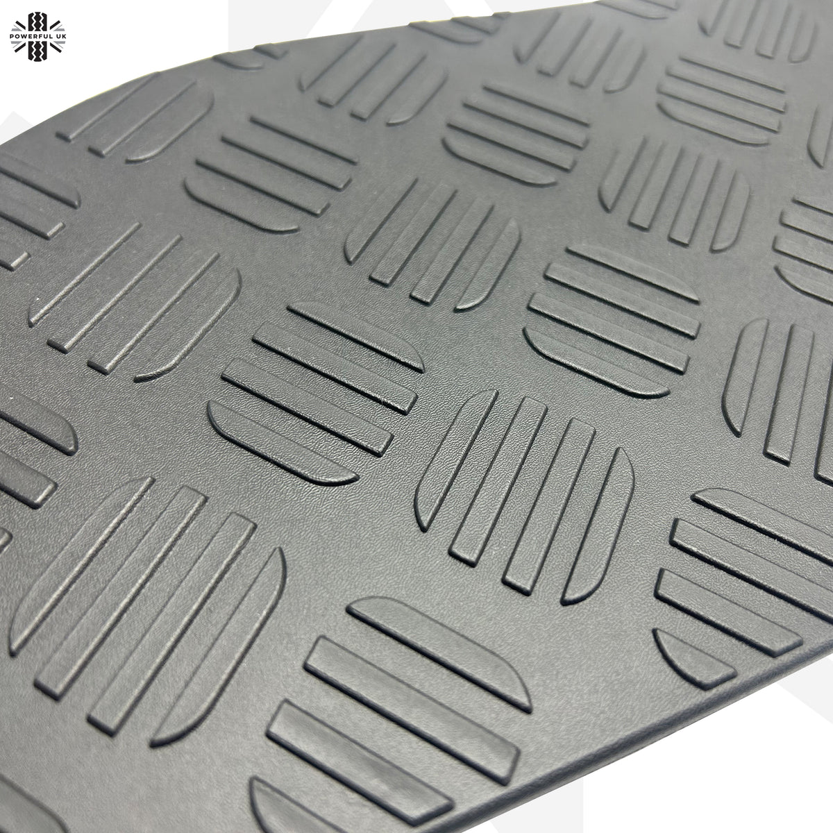 Black Bonnet Chequer Trim Panel for Land Rover Defender L663 - Right