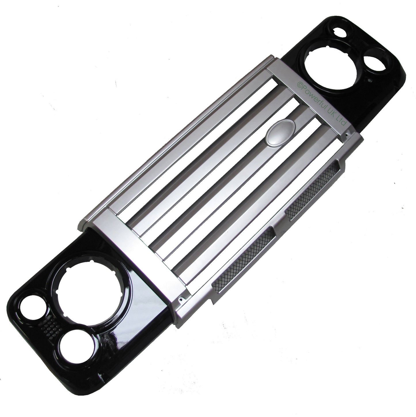 Front Grille Kit - Silver&  Black - for Land Rover Defender SVX