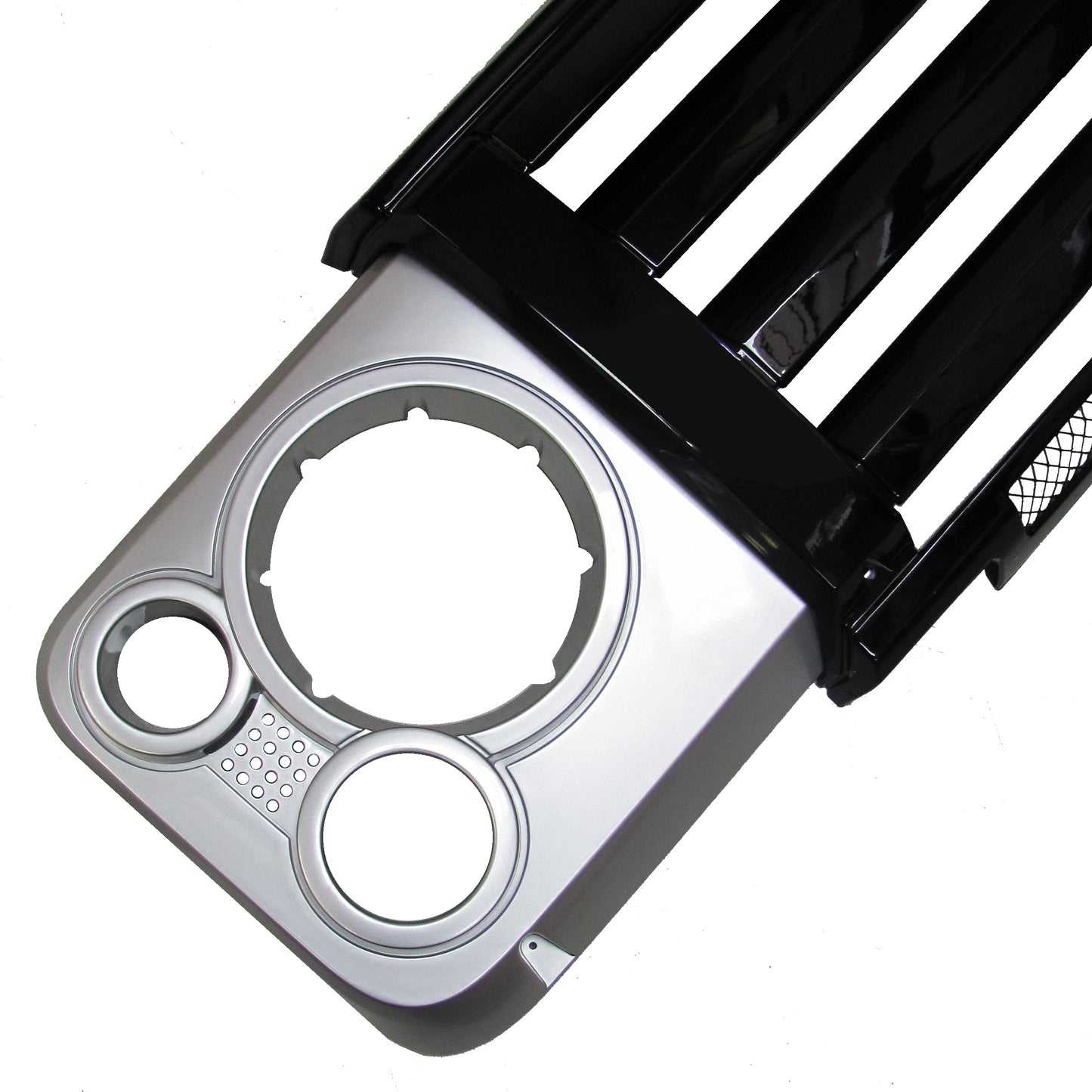 Front Grille Kit - Black & Silver - for Land Rover Defender SVX