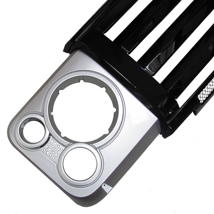 Front Grille Kit - Black & Silver - for Land Rover Defender SVX