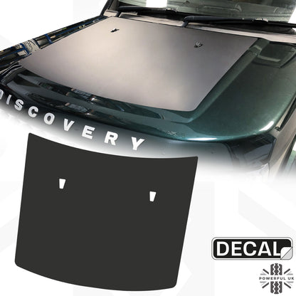 Anti-Reflective Bonnet Graphic - Blank - for Land Rover Discovery 3/4